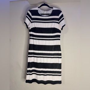 NY&Company Large Black and white dress